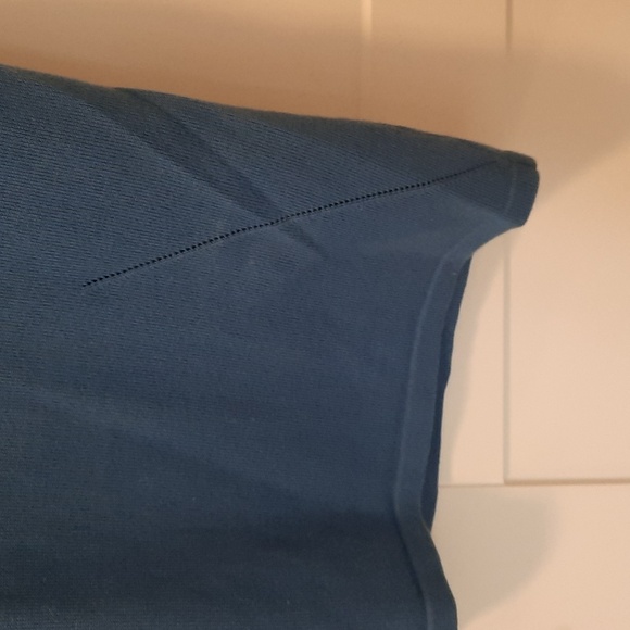Talbots blue knit polo shirt size XL - Picture 2 of 5